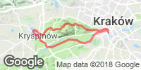 Track GPS Po Kryspinowie - dosłownie :)